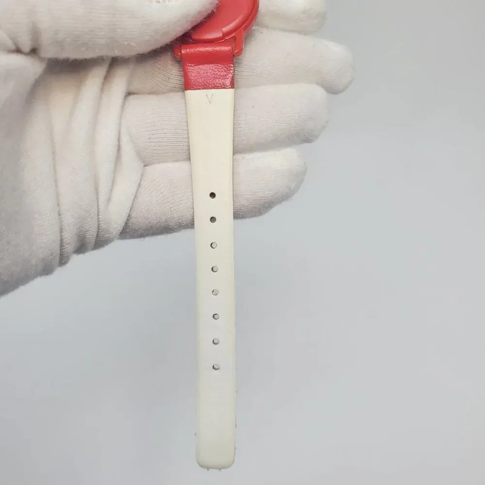 Vintage Disney X Lorus Minnie Mouse Red Plastic Watch